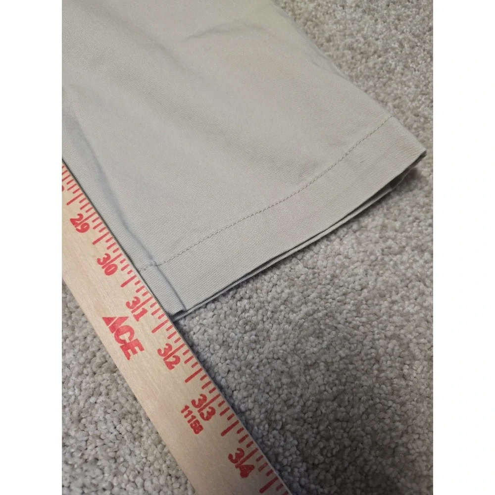 Polo Ralph Lauren Slim Fit Chino Pants Men 35x32 Khaki Beige Cotton Dress Casual